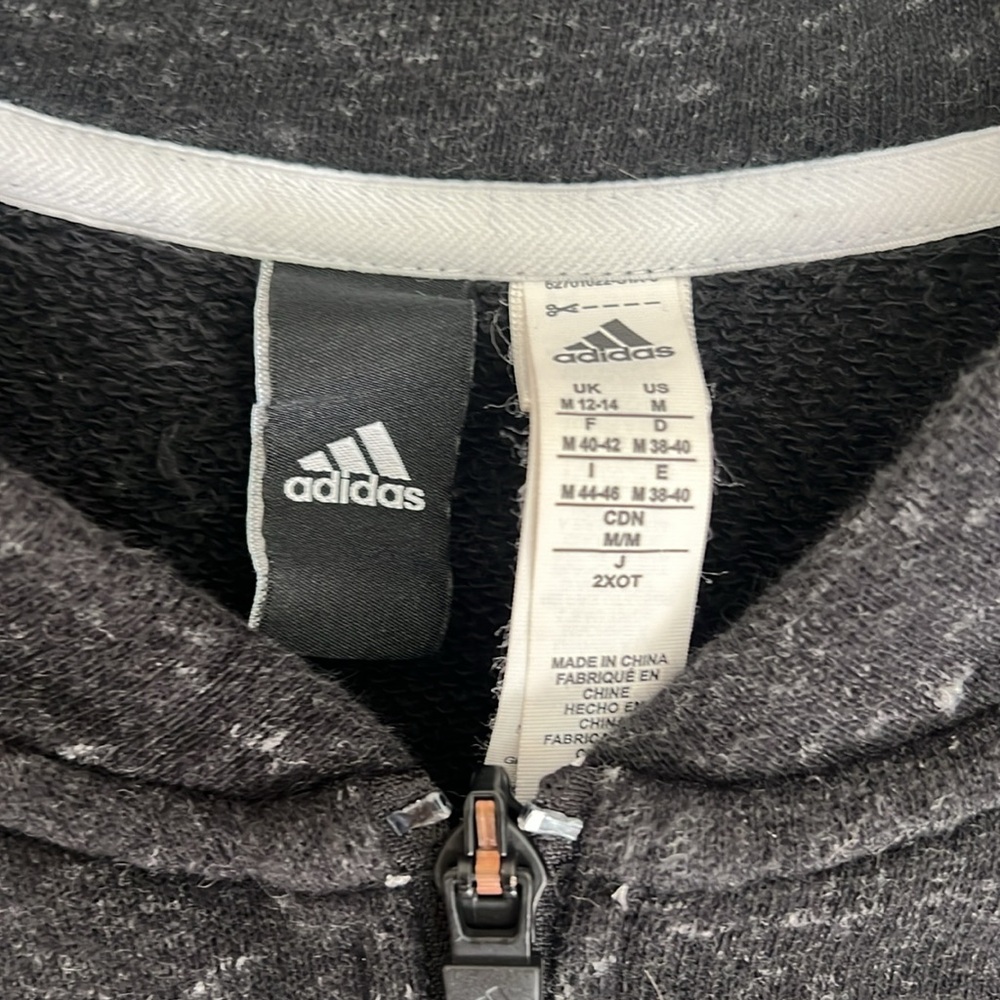 Adidas zip cardigan sweatshirt - Picture 2 of 5